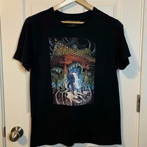 Crunchyroll Jujutsu Kaisen black graphic anime tee unisex sz L